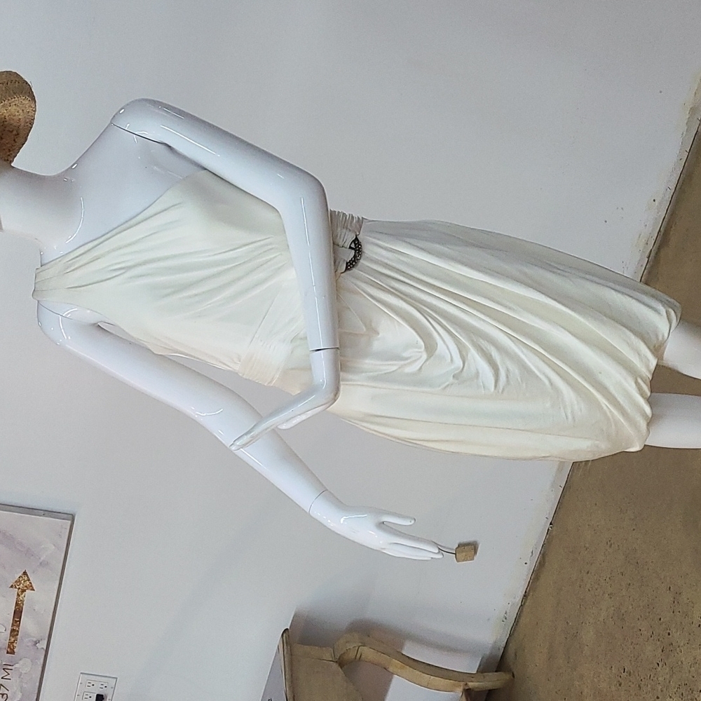 BCBGMAXAZRIA One Shoulder Cocktail Dress